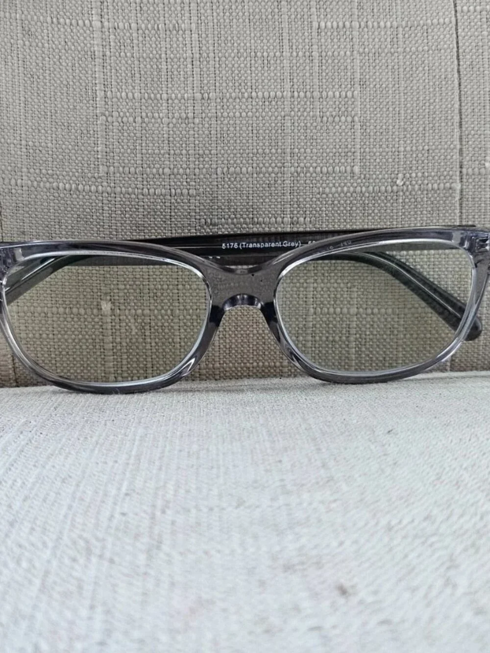Coach Eyeglasses Frame Transparent Gray HC6139U Eyewear Unisex Glasses 5176